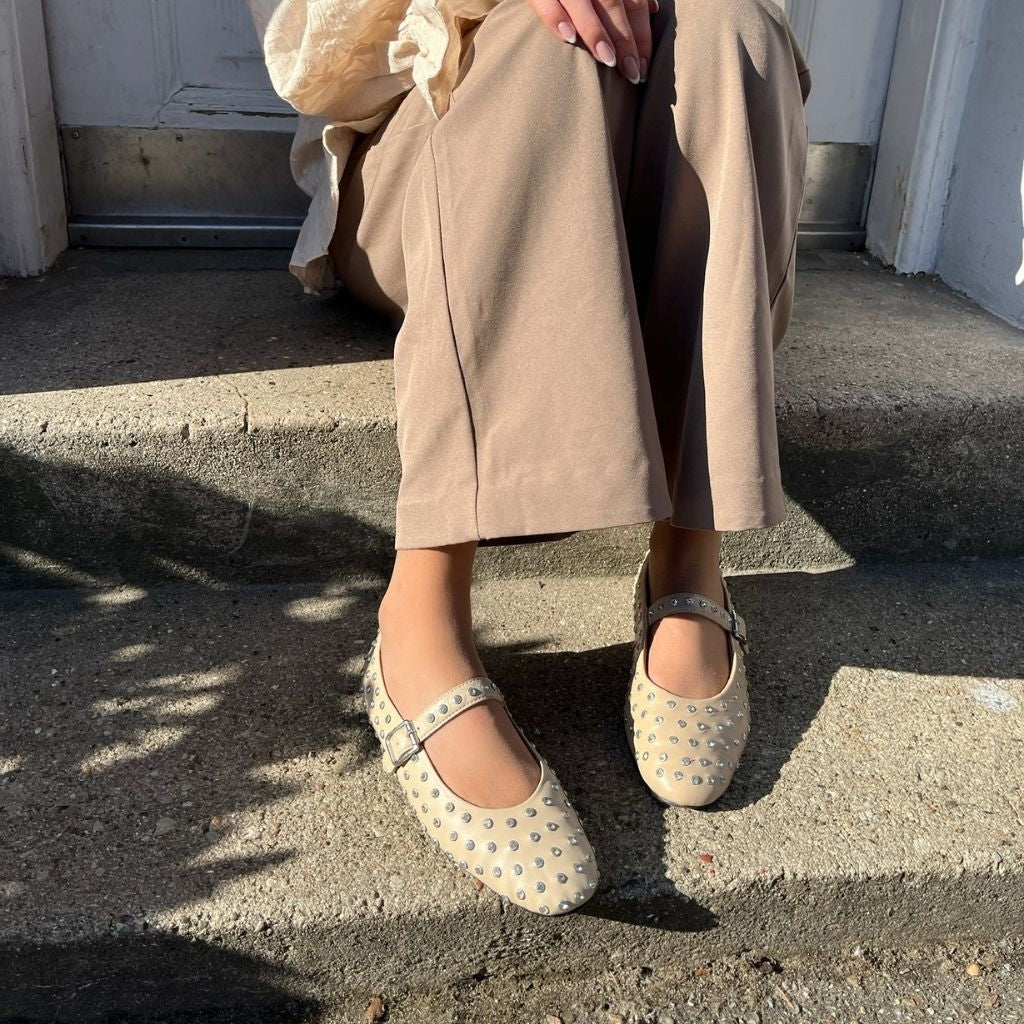 COPENHAGEN SHOES THE LOVELY MOVE Ballerina 0002 BEIGE
