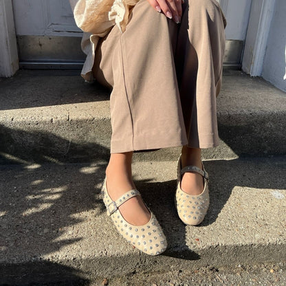 COPENHAGEN SHOES THE LOVELY MOVE Ballerina 0002 BEIGE