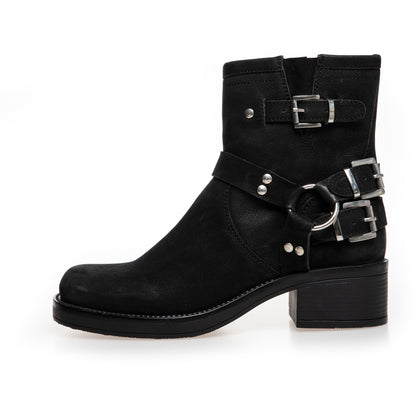 COPENHAGEN SHOES THE MAGIC MOVE NUBUCK Støvler 110 Black nubuch
