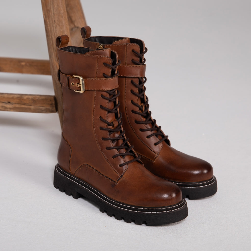 COPENHAGEN SHOES THE MOON Støvler 0241 COGNAC