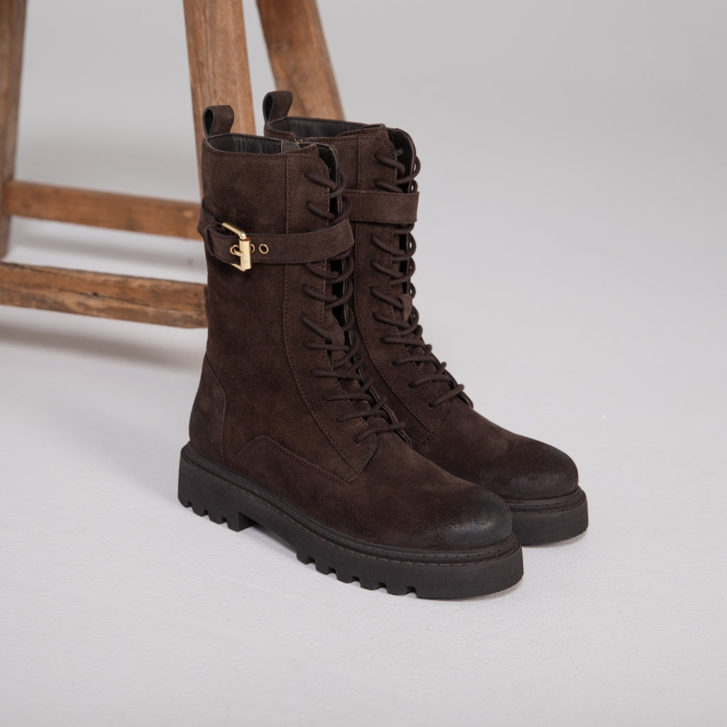 COPENHAGEN SHOES THE MOON S. Støvler 0018 DK BROWN