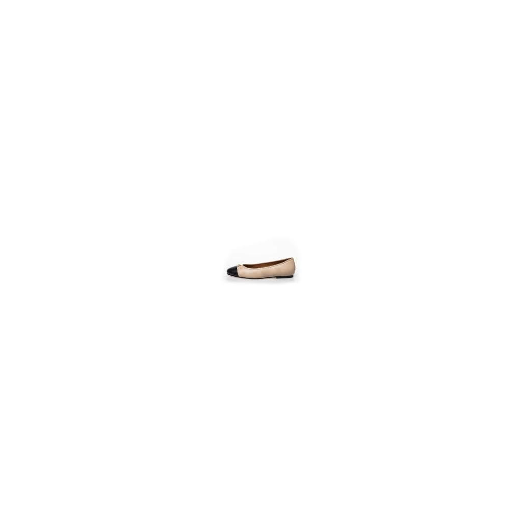 COPENHAGEN SHOES THE NEW PEARL BALLERINA Ballerina 0007 BLACK / NUDE