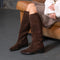 COPENHAGEN SHOES THE NOTE BOOT Long boot 0018 DK BROWN