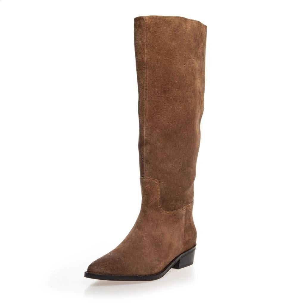COPENHAGEN SHOES THE NOTE BOOT Long boot 0241 COGNAC