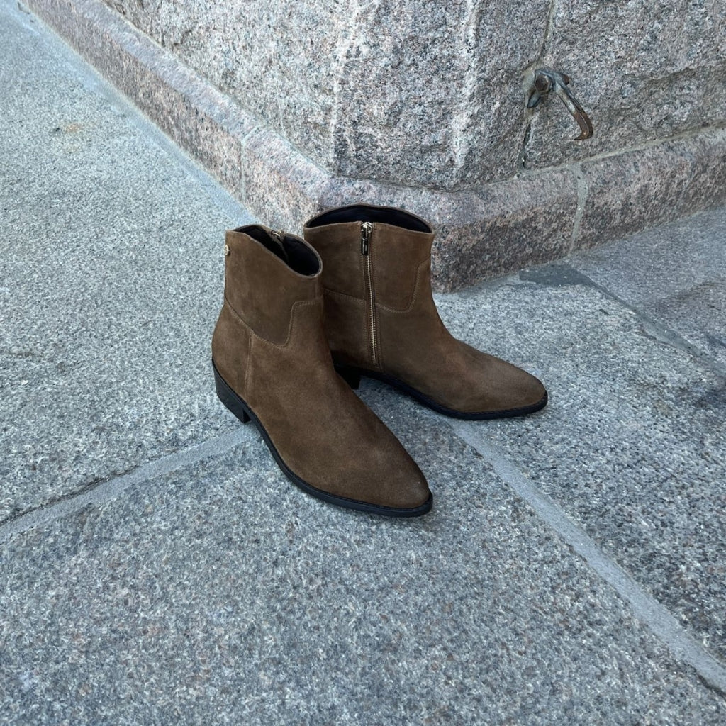 COPENHAGEN SHOES THE NOTE BOOT LOW S Støvler 0241 COGNAC