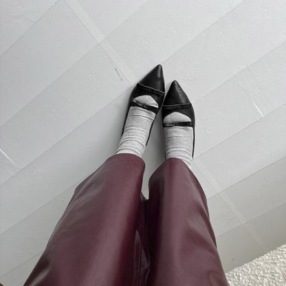 COPENHAGEN SHOES THE ONE - BLACK Ballerina 0001 BLACK