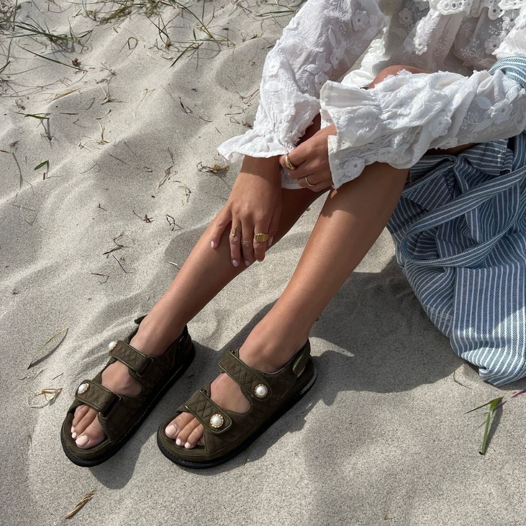 COPENHAGEN SHOES THE PEARL SANDAL Sandaler 100 ARMY GREEN