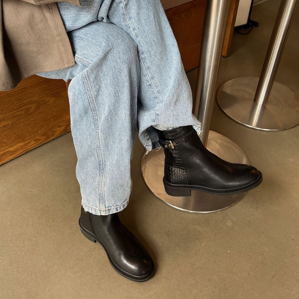 COPENHAGEN SHOES THE REAL ENERGY Støvler 0001 BLACK