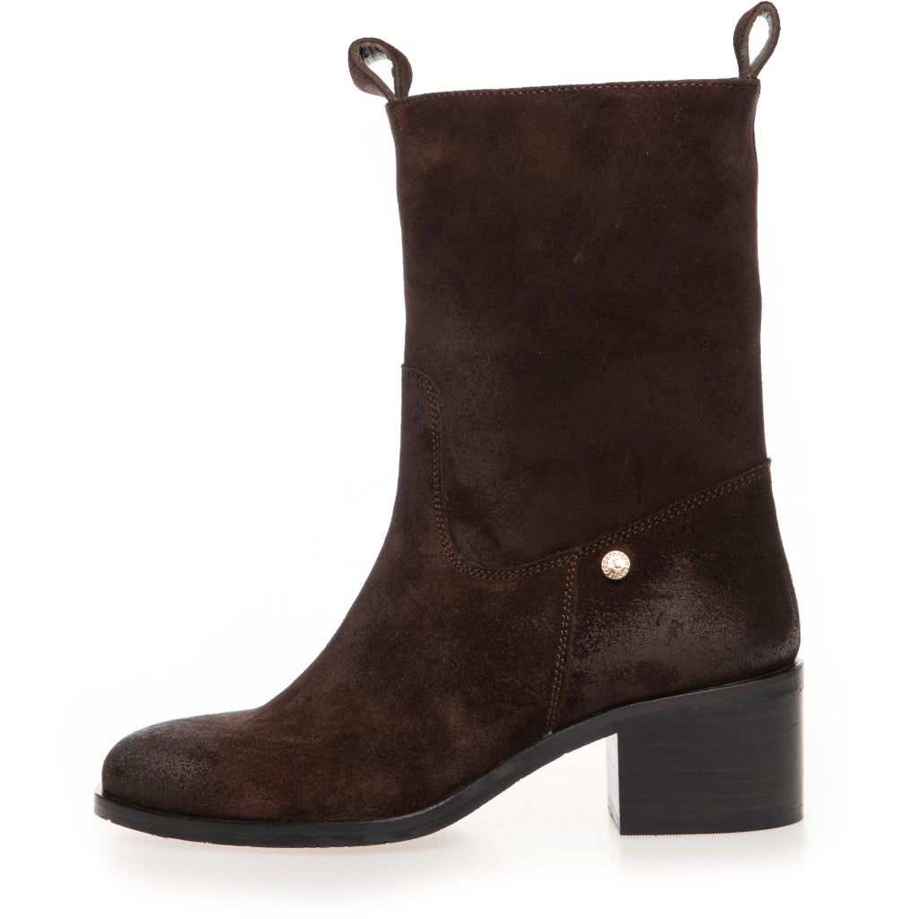 COPENHAGEN SHOES THE REAL WALKING SUEDE Støvler 0012 BROWN