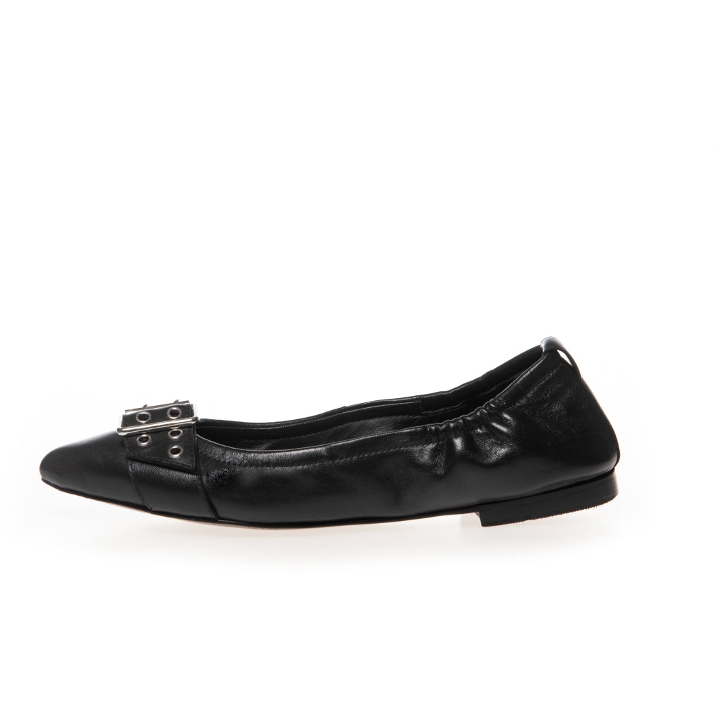 COPENHAGEN SHOES THE REASON WHY BLK. Ballerina 0001 BLACK