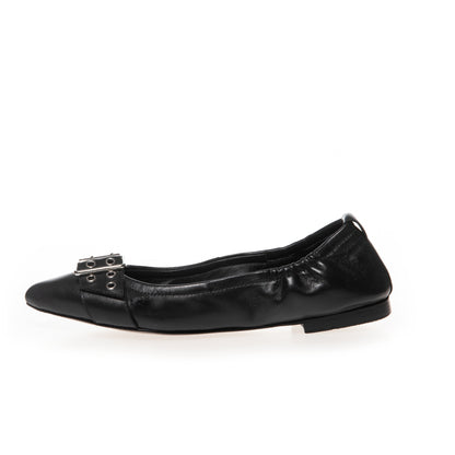 COPENHAGEN SHOES THE REASON WHY BLK. Ballerina 0001 BLACK