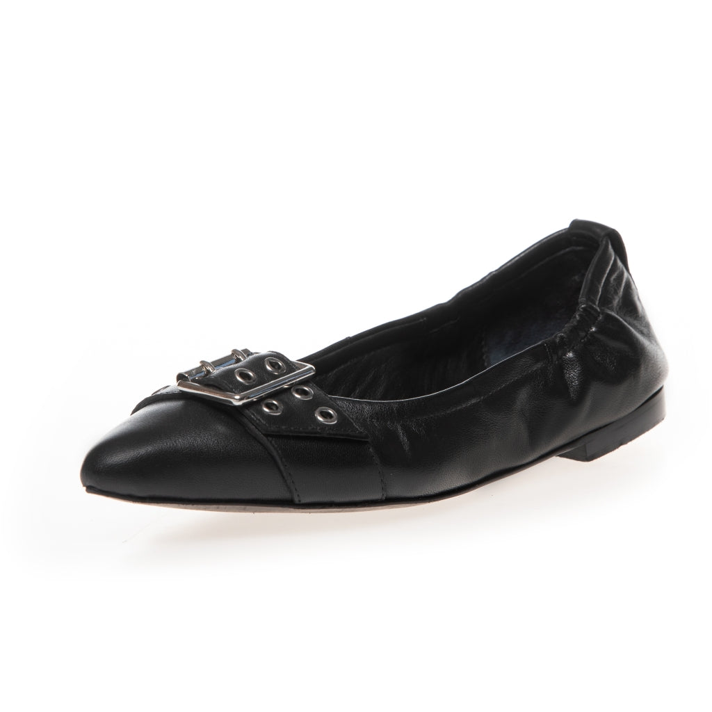 COPENHAGEN SHOES THE REASON WHY BLK. Ballerina 0001 BLACK
