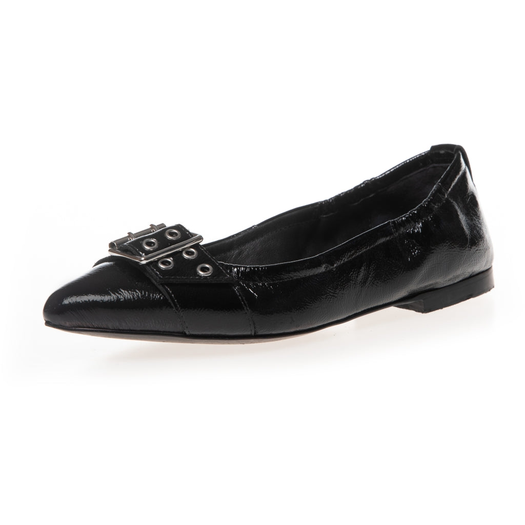 COPENHAGEN SHOES THE REASON WHY / BLK. PATENT Ballerina 0011 BLACK PATENT
