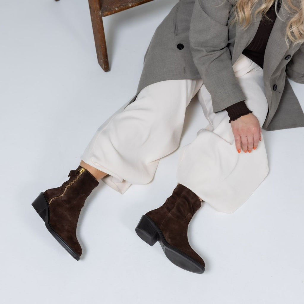 COPENHAGEN SHOES THE SOUND S. Støvler 004 Dark brown