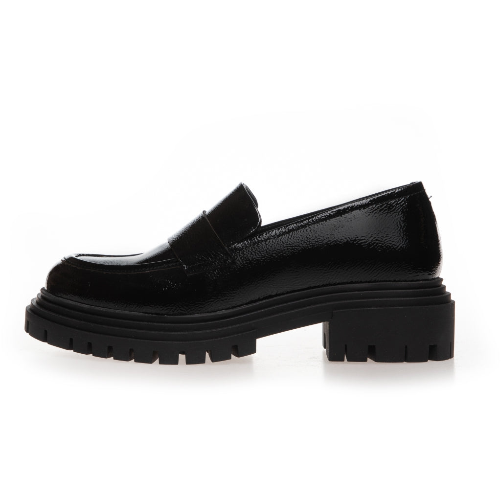 COPENHAGEN SHOES THE STREETS PATENT Loafers 0011 BLACK PATENT