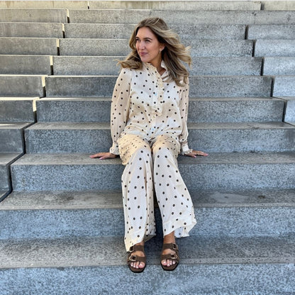 STORIES FROM THE ATELIER by COPENHAGENSHOES THE VIEW SHIRT SHIRT 0012 OFF WHITE/BROWN