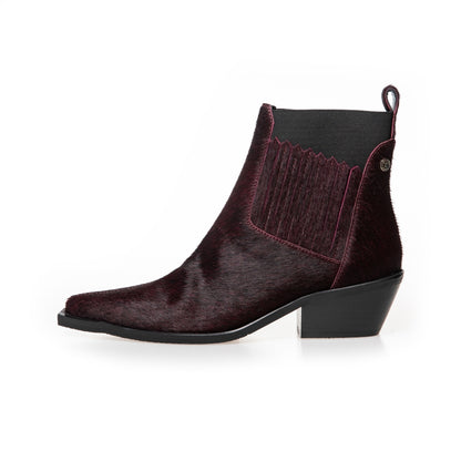 COPENHAGEN SHOES THE WALKING BOOT - HAIR Støvler 2222 BORDEAUX