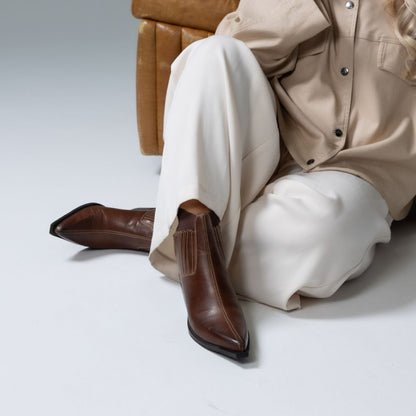 COPENHAGEN SHOES THE WALKING BOOT L Støvler 0242 DARK COGNAC