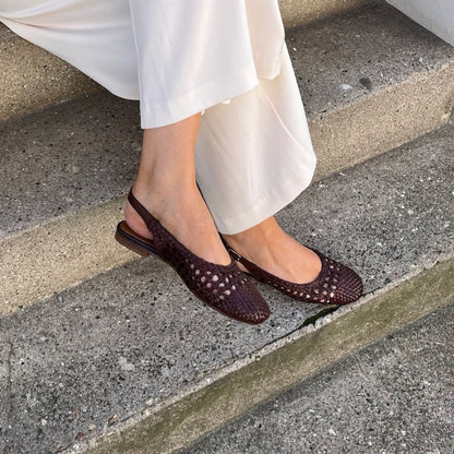 COPENHAGEN SHOES VALERIE Ballerina 0018 DK BROWN