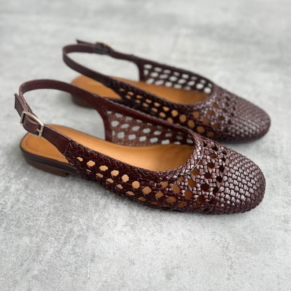 COPENHAGEN SHOES VALERIE Ballerina 0018 DK BROWN