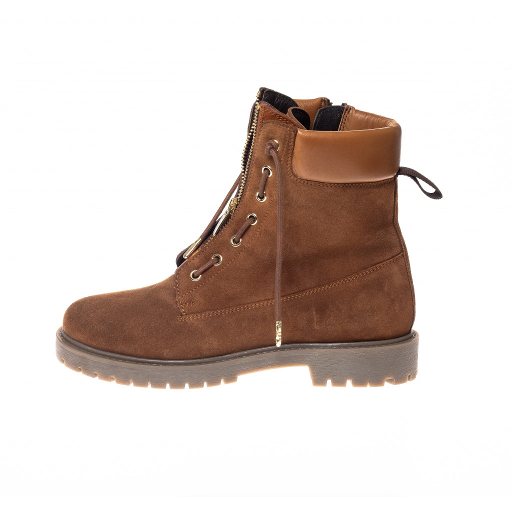 COPENHAGEN SHOES VILMA 21 SUEDE Støvler 112 Cognac