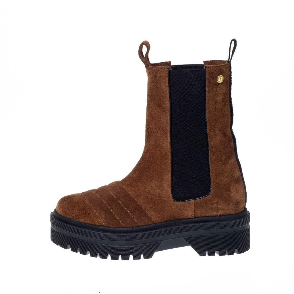 COPENHAGEN SHOES WATCH ME (SUEDE) Støvler 148 Cognac suede