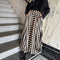 STORIES FROM THE ATELIER by COPENHAGENSHOES WHEN YOU BELIEVE SKIRT CLOTHES 500 BLACK/CREAM