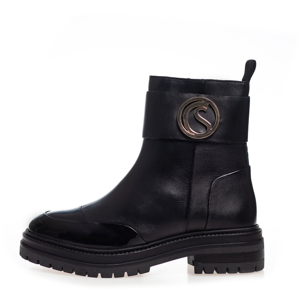 COPENHAGEN SHOES WINDY Støvler 0011 BLACK PATENT