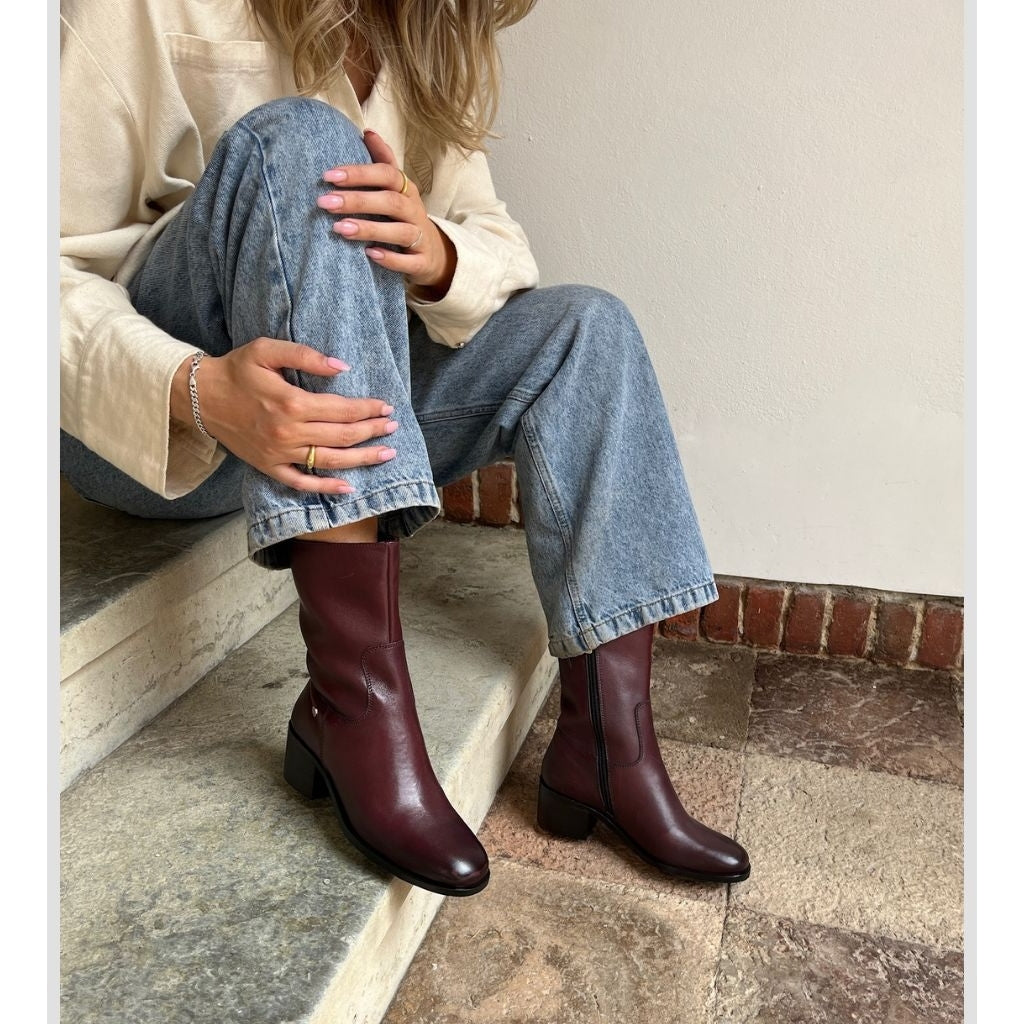 COPENHAGEN SHOES YOUR VIBE BORDEAUX Støvler 2222 BORDEAUX