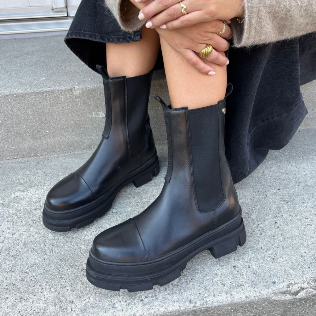 COPENHAGEN SHOES YOU AND ME MID Støvler 0001 BLACK