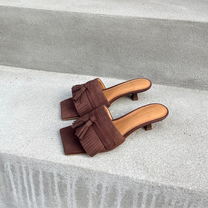 COPENHAGEN SHOES YOU BE YOU Stiletter 0043 CHOCOLATE BROWN