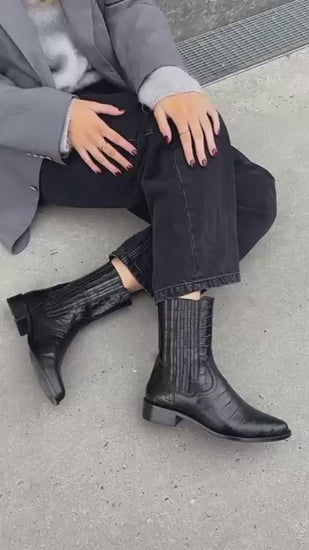COPENHAGEN SHOES THE STATEMENT Støvler 0001 BLACK