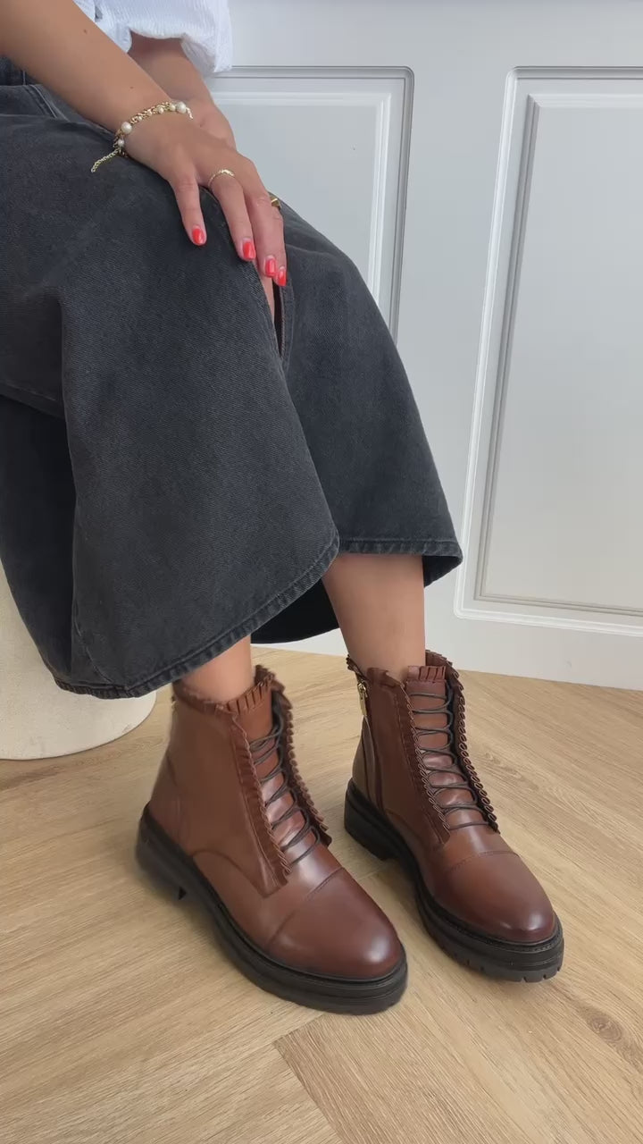 COPENHAGEN SHOES THE PRETTY COLLECTION Støvler 0241 COGNAC