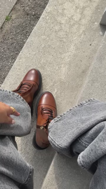 COPENHAGEN SHOES THE PRETTY COLLECTION Støvler 0241 COGNAC