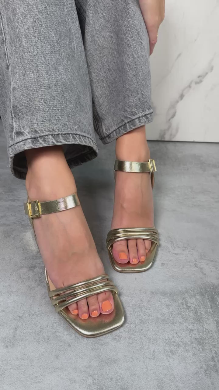 COPENHAGEN SHOES LIKE MUSIC Stiletter 0051 GOLD