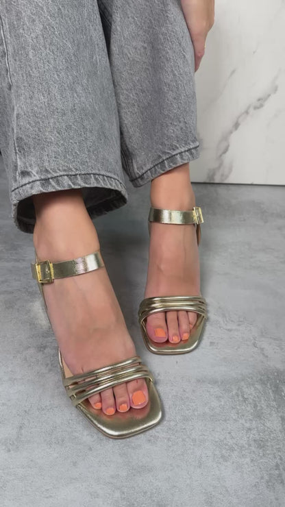 COPENHAGEN SHOES LIKE MUSIC Stiletter 0051 GOLD