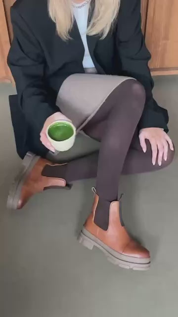 COPENHAGEN SHOES YOU AND ME LOW Støvler 0241 COGNAC