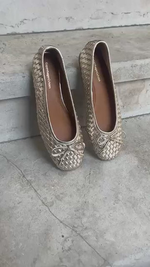 COPENHAGEN SHOES LUCIE Ballerina 0051 GOLD