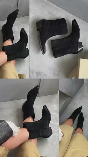 COPENHAGEN SHOES THE COUTURE WALK S. Støvler 0001 BLACK