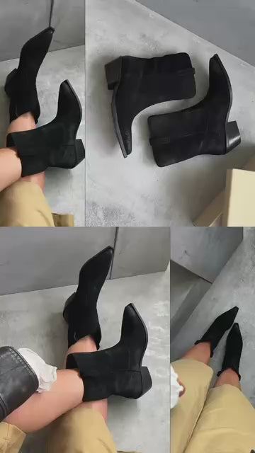 COPENHAGEN SHOES THE COUTURE WALK S. Støvler 0001 BLACK