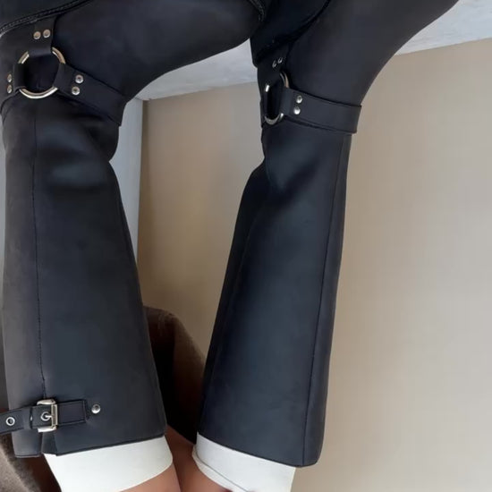 COPENHAGEN SHOES COME ROCK ME Long boot 0001 BLACK