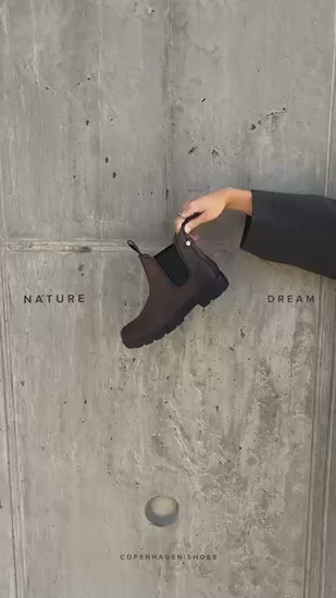 COPENHAGEN SHOES NATURE DREAM Støvler 847 Dark Brown