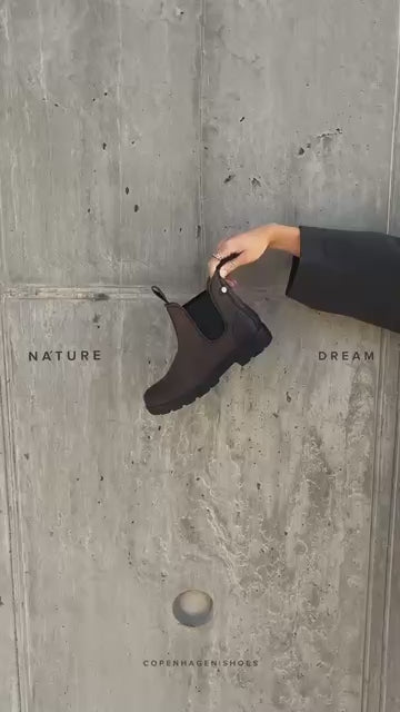 COPENHAGEN SHOES NATURE DREAM Støvler 847 Dark Brown