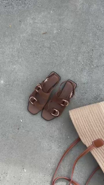 COPENHAGEN SHOES ELLE Sandaler 125 TAN