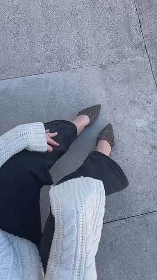 COPENHAGEN SHOES NEW ROMANCE L. Ballerina 2203 BLACK/BROWN