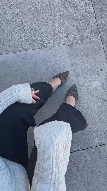 COPENHAGEN SHOES NEW ROMANCE L. Ballerina 2203 BLACK/BROWN