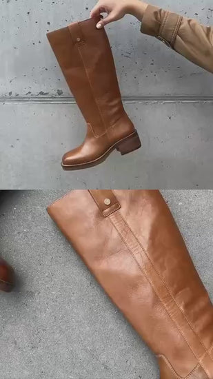 COPENHAGEN SHOES GLORY Long boot 125 TAN