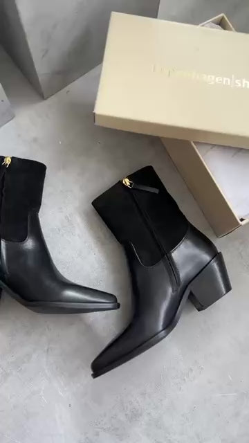 COPENHAGEN SHOES CAN YOU DREAM Støvler 0001 BLACK