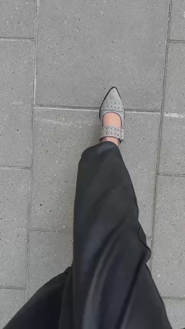 COPENHAGEN SHOES PASSION MOVE-DENIM Ballerina 0028 GREY
