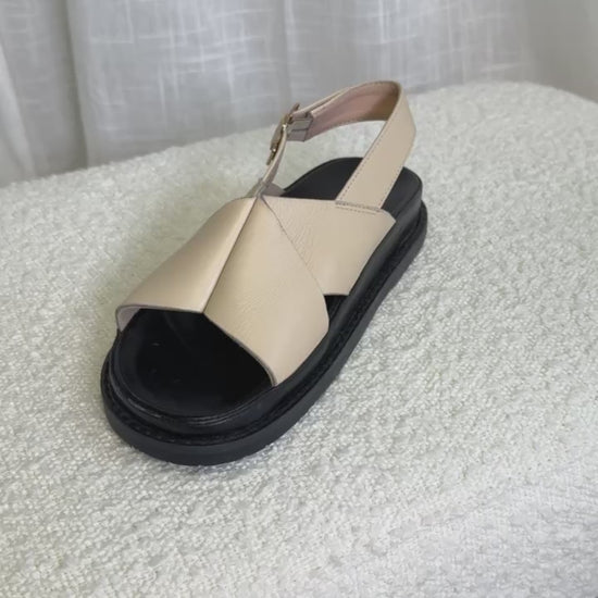 COPENHAGEN SHOES NEW STRONGER Sandaler 0002 BEIGE